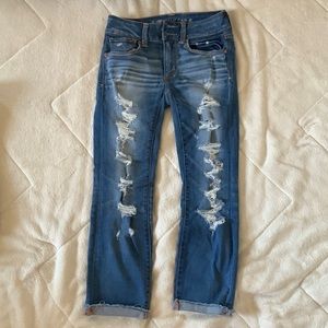American Eagle super stretch jeans